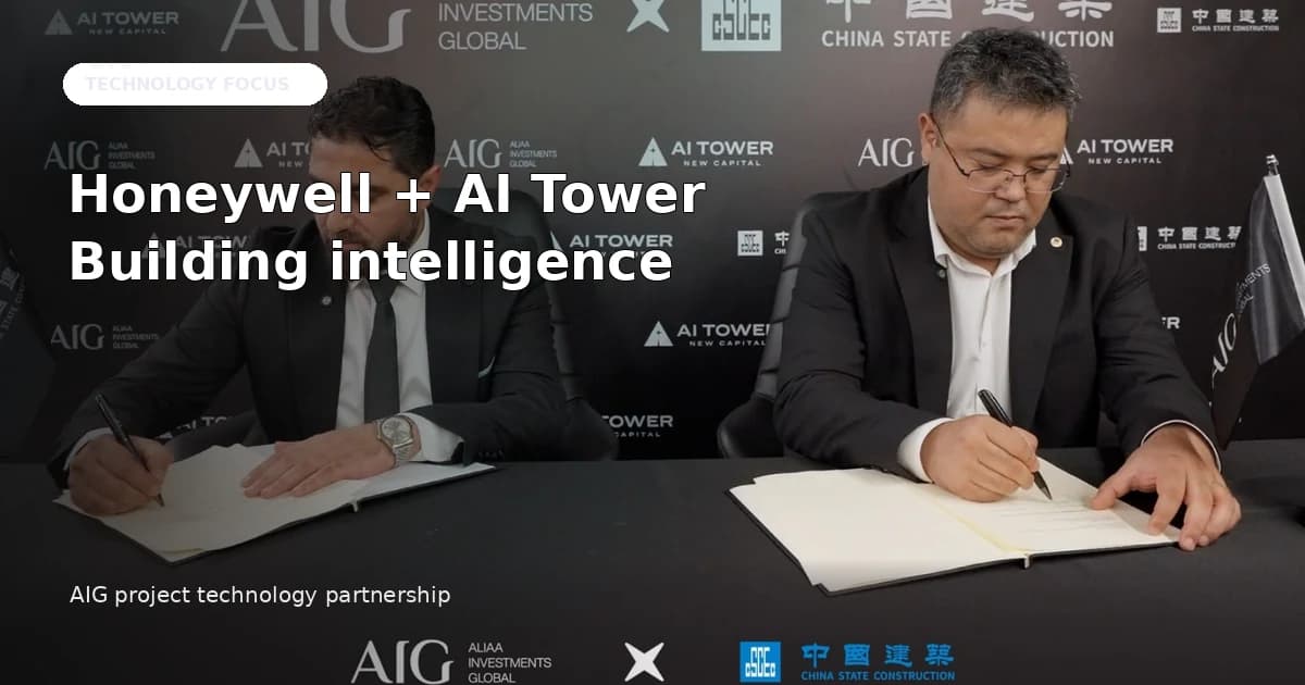 Honeywell and AI Tower building intelligence editorial framework