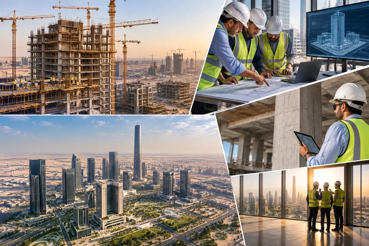 Construction delivery and contractor due diligence framework for New Capital investors