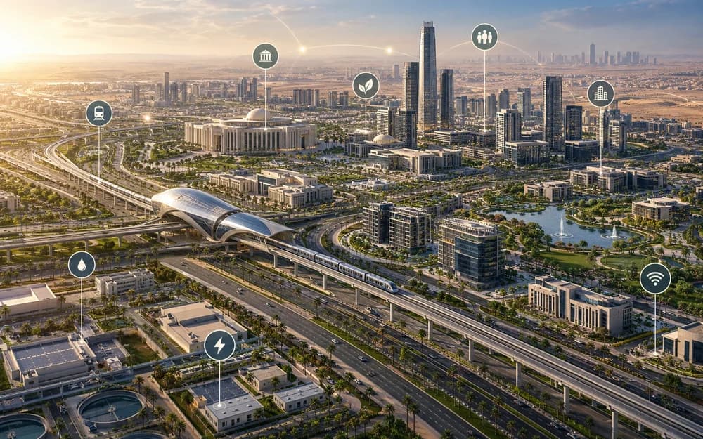 Urban transit and business district infrastructure in Egypt's New Capital