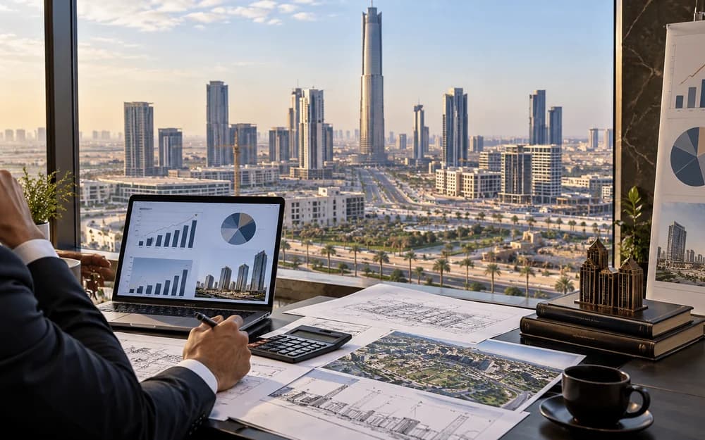 Real estate return framework with operating costs and long-term value drivers