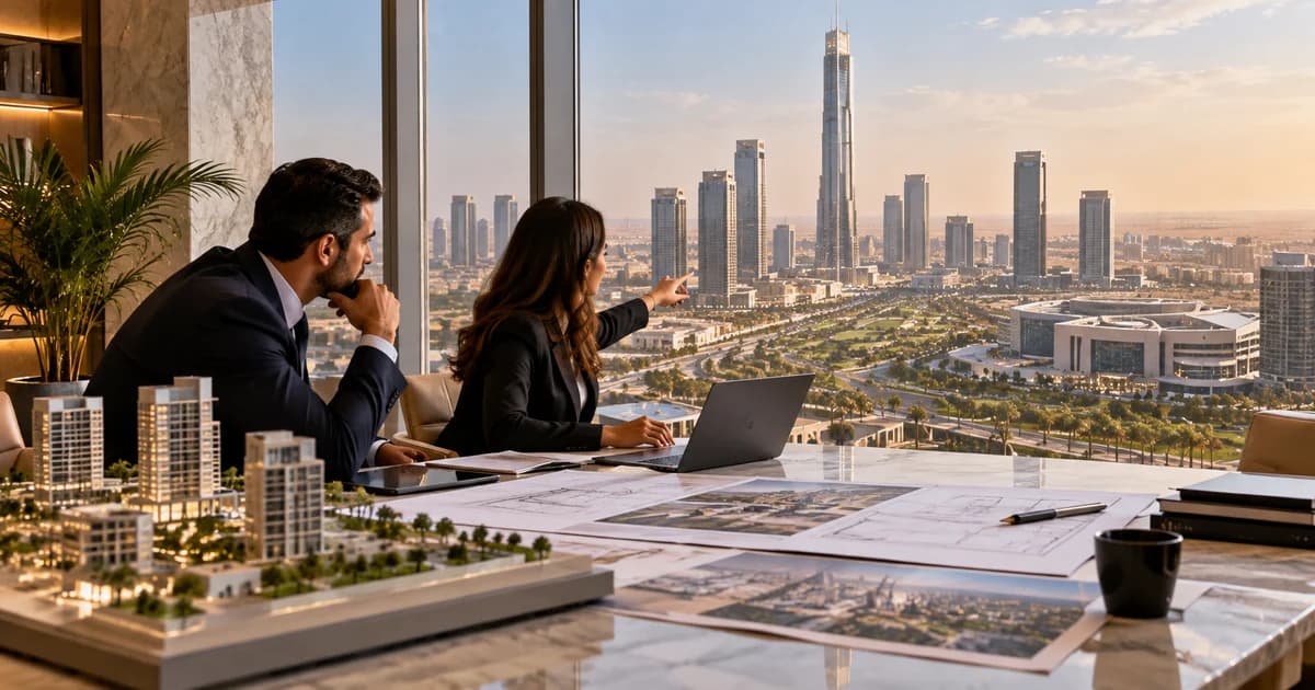 Investors comparing New Capital business district real estate opportunities