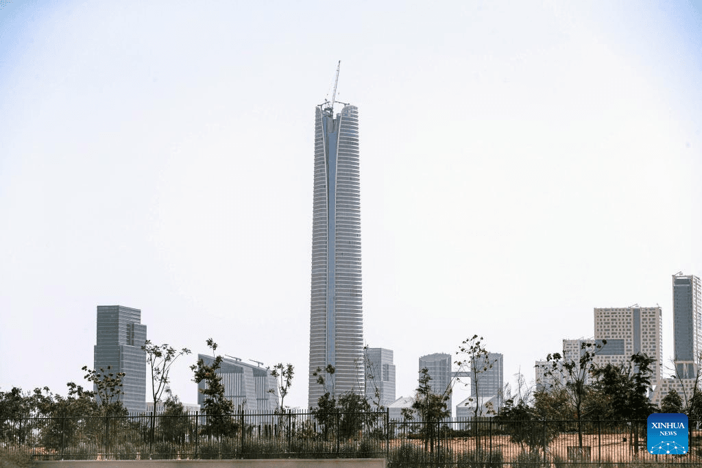 New Capital business district skyline